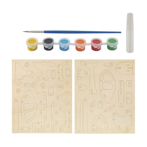 Drewniana konstrukcja HELIKOPTER 200046 GRAFIX