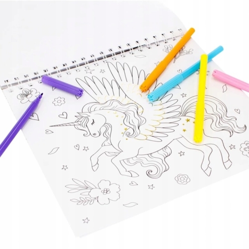 Zestaw kreatywny do kolorowania + pisaki DAY DREAMER 497701 STARPAK