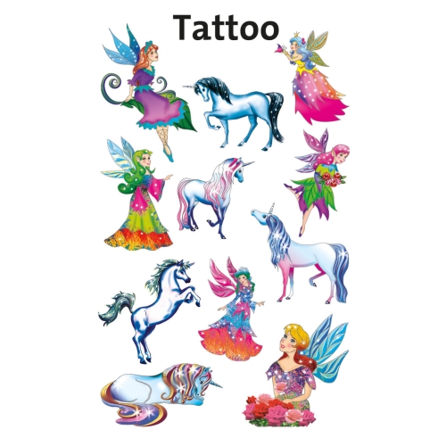 Naklejki tatuaże dla dzieci ELFY 56390 Z-DESIGN KIDS TATTOO AVERY ZWECKFORM