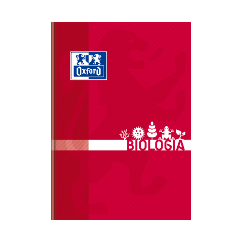 Brulion A5 80k kratka margines szyty BIOLOGIA 400128286 OXFORD