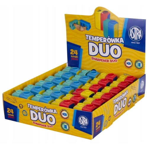 Temperówka podwójna z pojemnikiem DUO 404121001 ASTRA