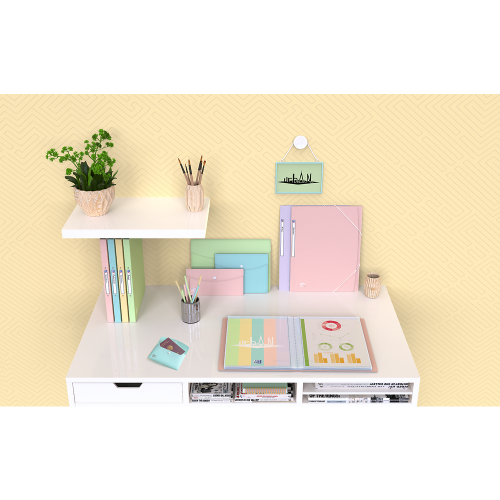 Teczka kopertowa Urban Oxford PASTEL A6 mix kolorów (5sztuk) 400187616