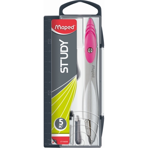 Cyrkiel STUDY w zestawie 5 elementów 119405 MAPED