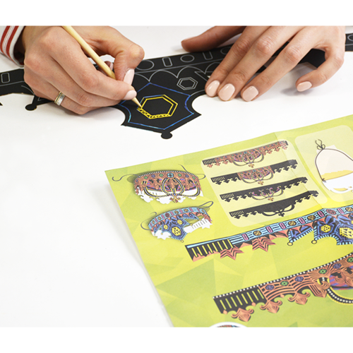 Zestaw ZRÓB TO SAM CRICCO książęce zdrapkorony CR132/B