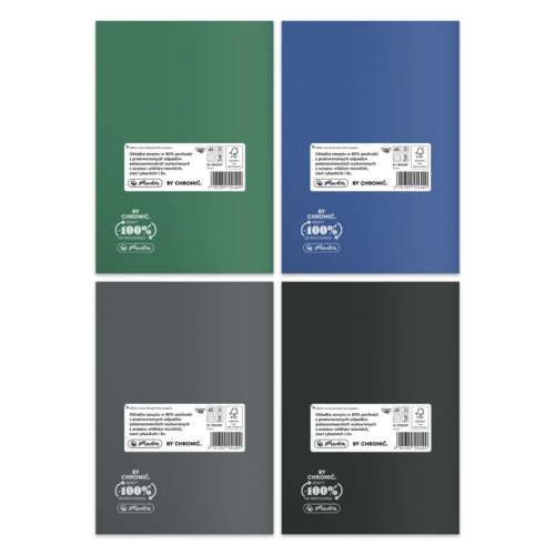 Zeszyt A5 60k kratka ECO PP Ocean Colors 9552407 HERLITZ