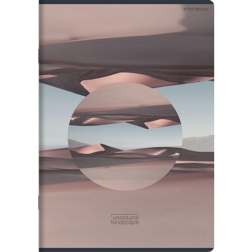 Zeszyt A5 60k linia margines UNNATURAL LANDSCAPE 400182437 TOP 2000