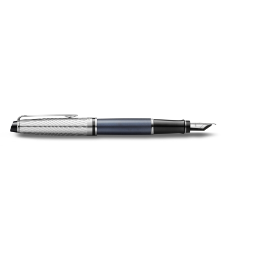 Pióro wieczne Expert Deluxe Metalic grafitowy F CT 2187688 WATERMAN