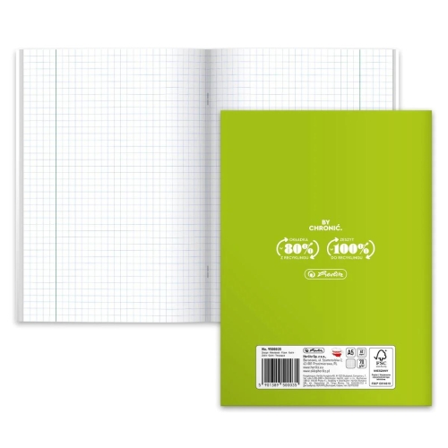 Zeszyt A5 60k kratka 70g. HISTORIA 9500035 HERLITZ