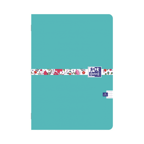Zeszyt A5 32k kratka 90g FLORAL 400150841 OXFORD