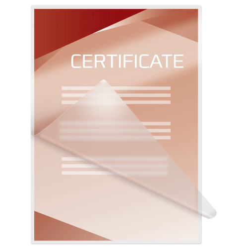 Samoprzylepna folia do laminacji GBC Peel`nStick A4 100 mic. 41666E