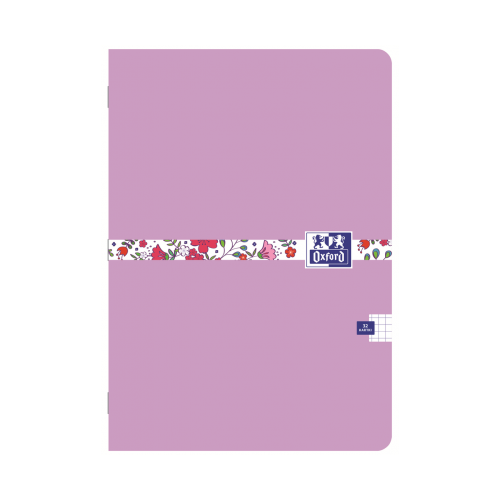 Zeszyt A5 32k kratka 90g FLORAL 400150841 OXFORD