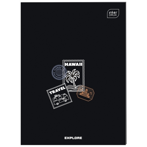 Zeszyt A4 60k kratka M 70g Boys mix INTERDRUK