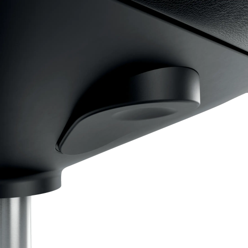 Stołek na kółkach Leitz Ergo z wygodnym siedziskiem 65780095