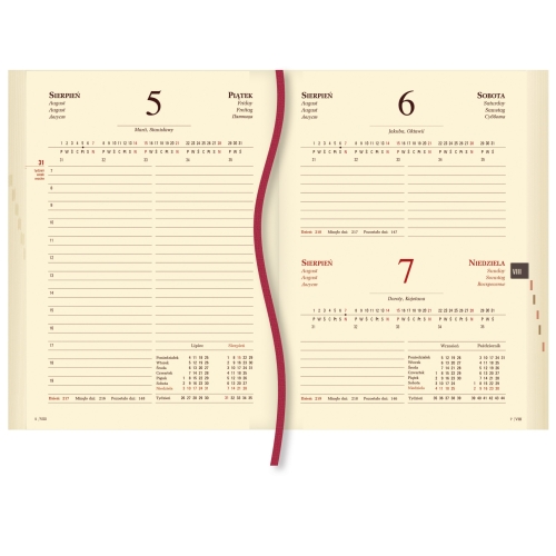 Terminarz Menadżera A5 - granatowy T-203V-G Michalczyk i Prokop