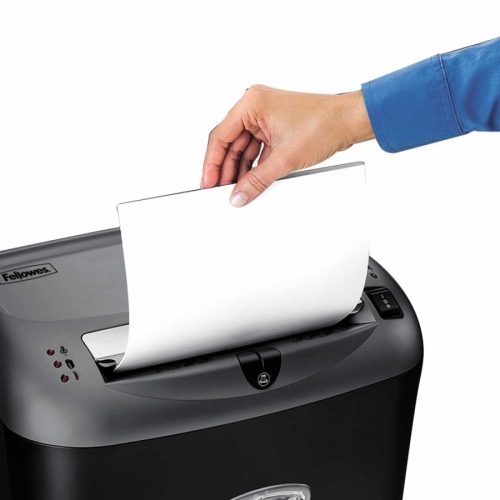 Niszczarka 75Cs czarny DIN3 12str 27L FELLOWES 4675001