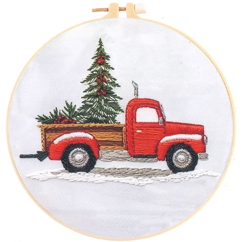 Zestaw do haftowania Samochód 649468 TITANUM