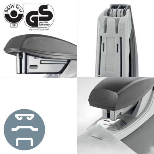 Zszywacz mały NeXXt Recycle 25 kartek niebieski 56060035 LEITZ