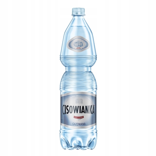 Woda mineralna CISOWIANKA 1.5L (6szt) gazowana z kaucją