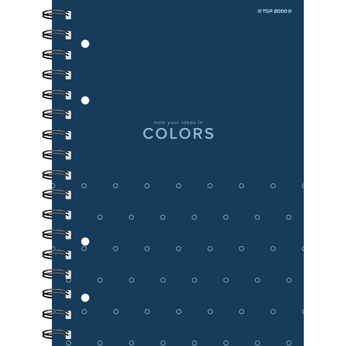 Kołozeszyt A4 80k kratka COLORS 400169233 TOP 2000