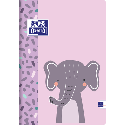 Zeszyt A5 16k 3linia kolorowa 90g KIDS 400170239 OXFORD