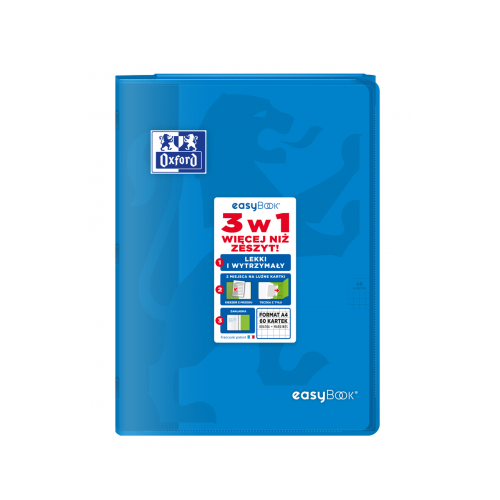 Zeszyt A5 60k linia 90g PP EASYBOOK 400146694 OXFORD