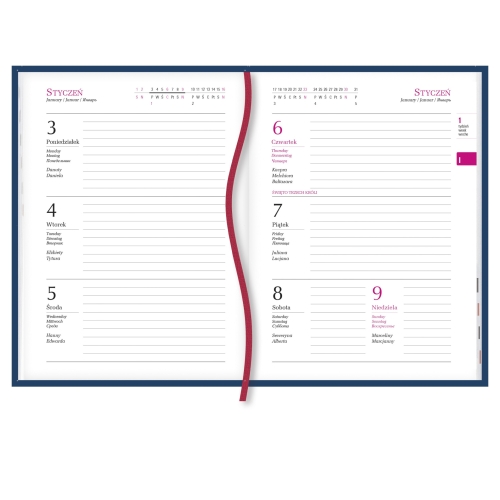 Terminarz A6 OLA T-212F-07 Michalczyk i Prokop