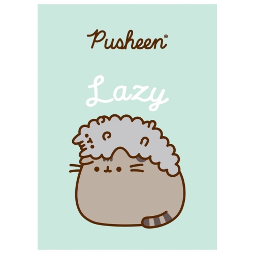 Zeszyt A4 32k kratka laminowany PUSHEEN