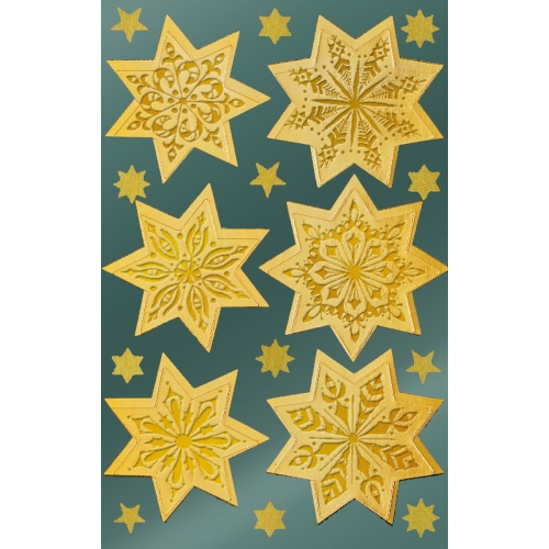 Naklejki Z-Design - złote gwiazdy 52808 AVERY ZWECKFORM