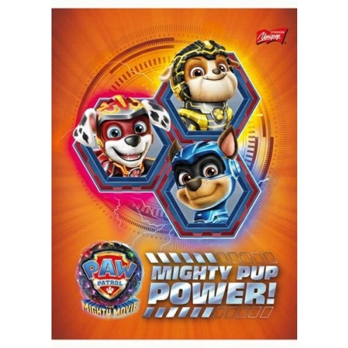 Zeszyt A5 16k kratka 70g PAW PATROL UNIPAP