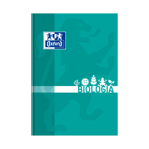 Brulion A5 80k kratka margines szyty BIOLOGIA 400128286 OXFORD