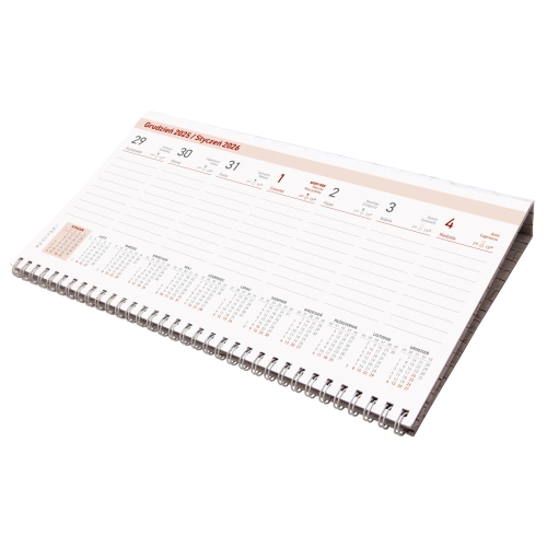 Kalendarz leżący na podstawce 2026 KB048B Wokół Nas