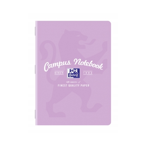 Zeszyt A5 60k linia margines CAMPUS pastel 400160140 OXFORD