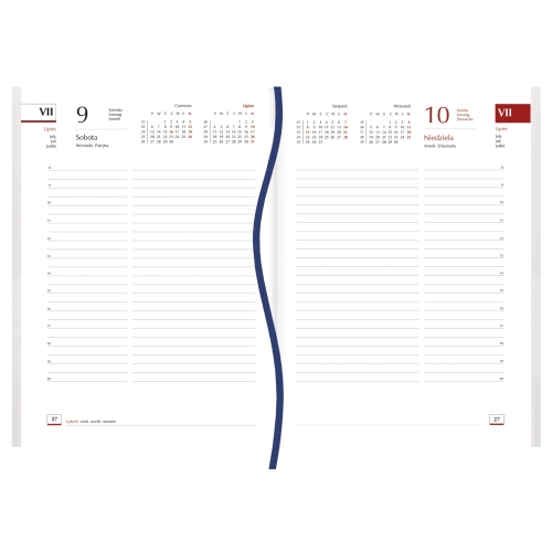 Terminarz A5 Codzienny - metalik T-255T-2M Michalczyk i Prokop