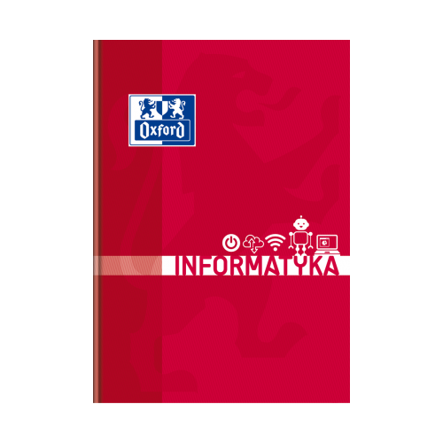 Brulion A5 80k kratka margines szyty INFORMATYKA 400150854 OXFORD