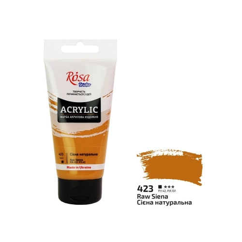 Farba akrylowa Rosa Studio 75ml SIENNA 423
