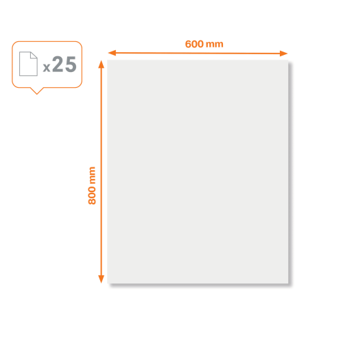 Folia suchościeralna Nobo Instant 60x80cm przezroczysta 1905158 NOBO