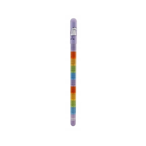 Długopis wymazywalny Tabliczka mnożenia 0,5mm niebieski HA 4120 01TM-3 Happy Color