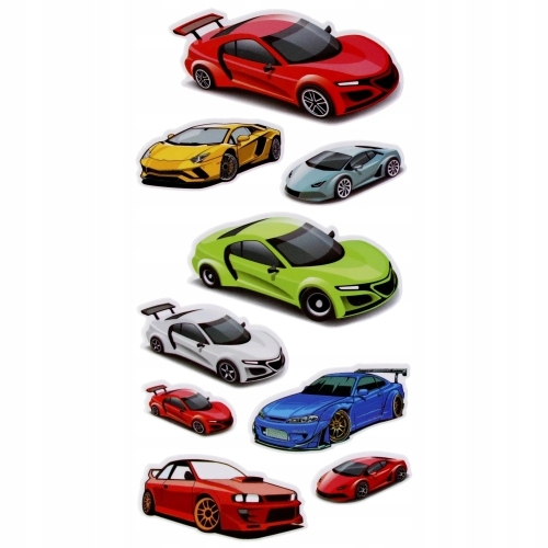 Naklejki 60x180mm AUTA 2 517760 STICKERBOO