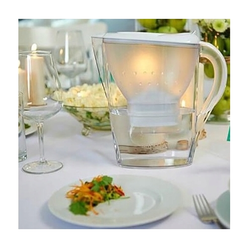 Dzbanek filtrujący BRITA Marella XL biały 3,5l + filtr do wody Maxtra Pro Pure Performance