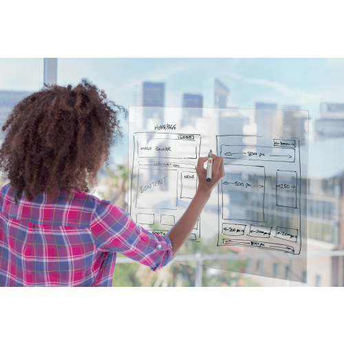 Folia suchościeralna Nobo Instant 60x80cm przezroczysta 1905158 NOBO