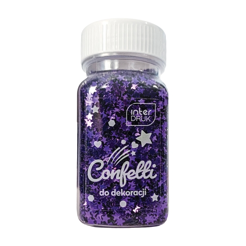 Confetti do dekoracji 30g UNICORN 12szt. INTERDRUK