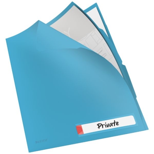 Folder A4 z 3 przegródkami, niebieska 47160061