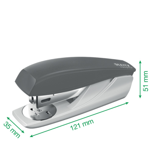 Zszywacz mały NeXXt Recycle 25 kartek czerwony 56060025 LEITZ