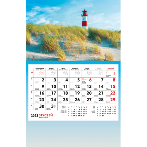 Terminarz ścienny T-107S-1 Michalczyk i Prokop