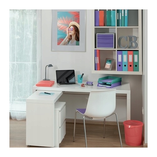 Teczka kartonowa z gumką Colour`Breeze A4 niebieska 628492 ESSELTE