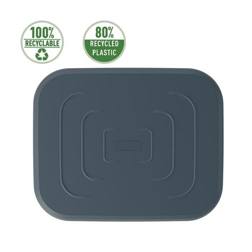 Regulowany podnóżek Leitz Ergo 80% plastiku z recyklingu szary 65460089