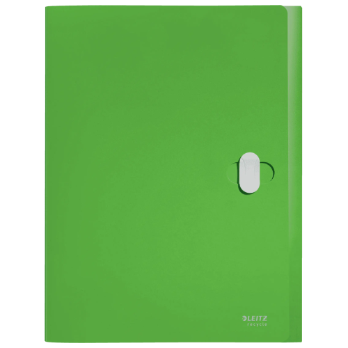 Teczka poszerzana Recycle A4 PP zielona 46230055 LEITZ