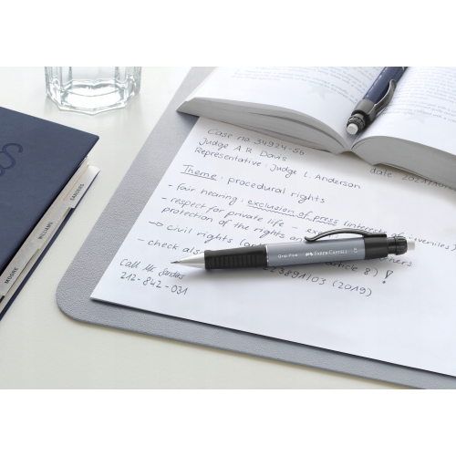 Ołówek automatyczny GRIP plus 1307 niebieski metalik 130732 FABER-CASTELL