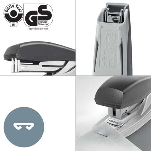 Zszywacz mini NeXXt Recycle 10 kartek zielony 56170055 LEITZ