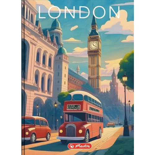 Brulion B5 160k kratka z marginesem RETRO CITY 400196853 HERLITZ